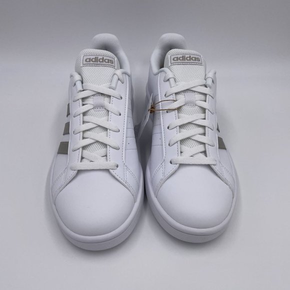 adidas Grand Court Base White Womens Shoes - Picture 3 of 8